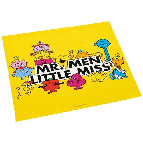 Skater Children's Lunch Cloth, 43x43cm, Made in Japan, Mr. Men Little Miss KB4-A
