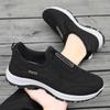 Men's Sports Shoes with Soft Soles, Dad's Shoes, One-piece Style, Suitable for Middle-aged and Elderly People for Walking.