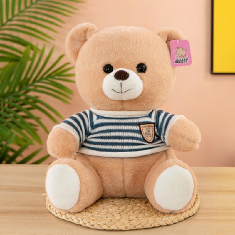 

Свитер Плюшевая кукла мишка Плюшевая игрушка Мишка Подушка Тряпичная кукла Свадебный подарок Подарок Мишка 25Cm