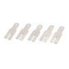 Nickel Strip 100 Piece Y Shaped Nickel Sheets Plates Battery Nickel Plated Steel Belt Strip Spot Welding Connector