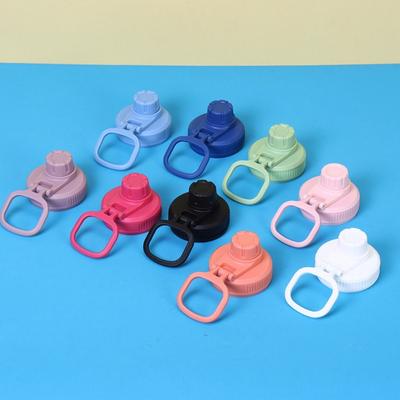 Couvercle de bouteille en plastique universel de remplacement Couvercle de tasse anti-éclaboussures et anti-déversement Bouchon de tasse multicolore Accessoires de bouteille