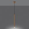 Lampa Wisząca Pastelo 1 G9 Złoty Sollux Sl.1170