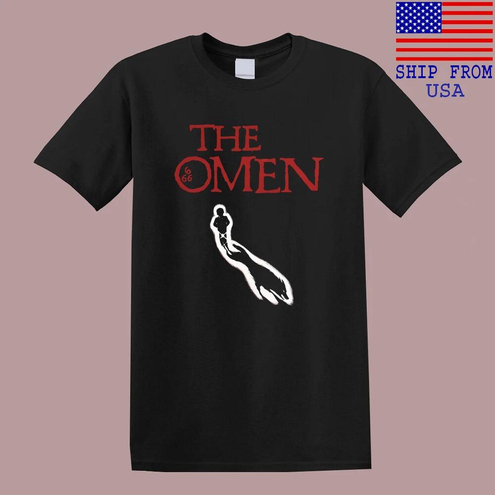 The Omen Horror Movie Men s Black T-Shirt Tee Top Unisex 2XL