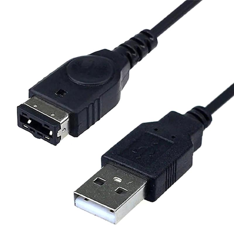 1ks Černý USB Nabíjecí Kabel Advance Nabíjecí Kabel Pro/Sp/Gba/Gameboy/Nintendo/Ds