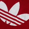 Adidas Originals Blokecore Camiseta de Malha de Manga Curta Tops Unissex Vermelho-Vitória JL5980