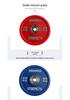 CPU Competition Weight Plates for Home Gym Strength Training Fitness Exercise