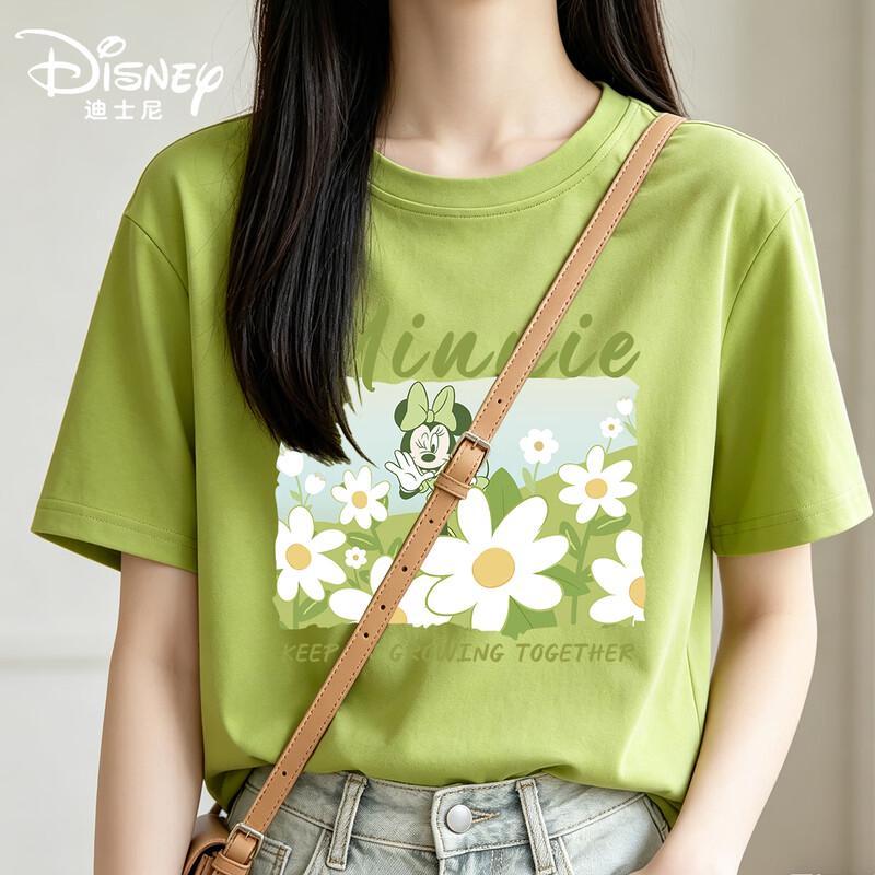 Disney Girls Summer Cotton T-Shirt L