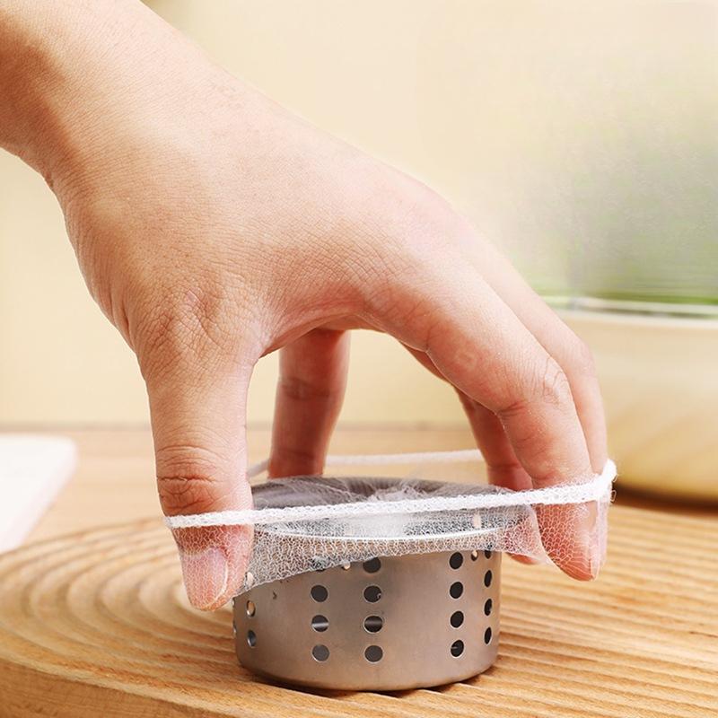 Kitchen Sink Disposable Filter for Washing Vegetables Anti-blocking Sewer Pipe Leftovers Anti-leakage Garbage Floor Leakage Net Cover