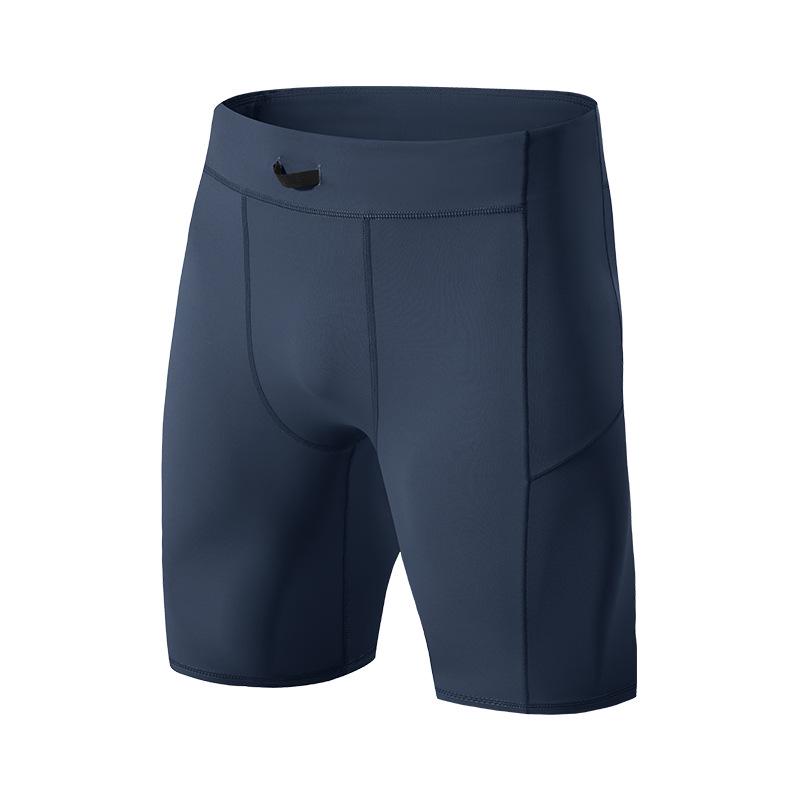 Men's Quick-Dry Breathable Sports Compression Shorts for Running & Mountaineering