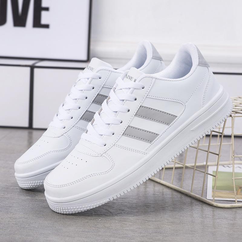 Pantofi de skate reci, lipicioși, de culoare albastru deschis, pantofi casual de primăvară și toamnă, cu șireturi, cu talpă joasă și vârf rotund, pentru bărbați