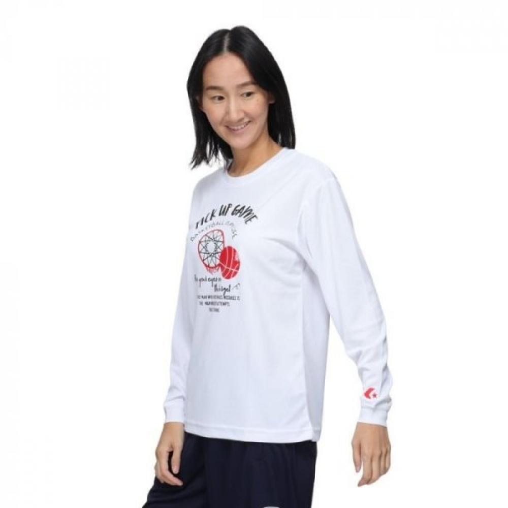 

ConverSe Galleria Women S baSketball Suit Long Sleeve Shirt Cb342353l 1100 ConverSe L