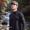 PEAK Men's Half-Zip Long Sleeve Quick-Dry T-Shirt