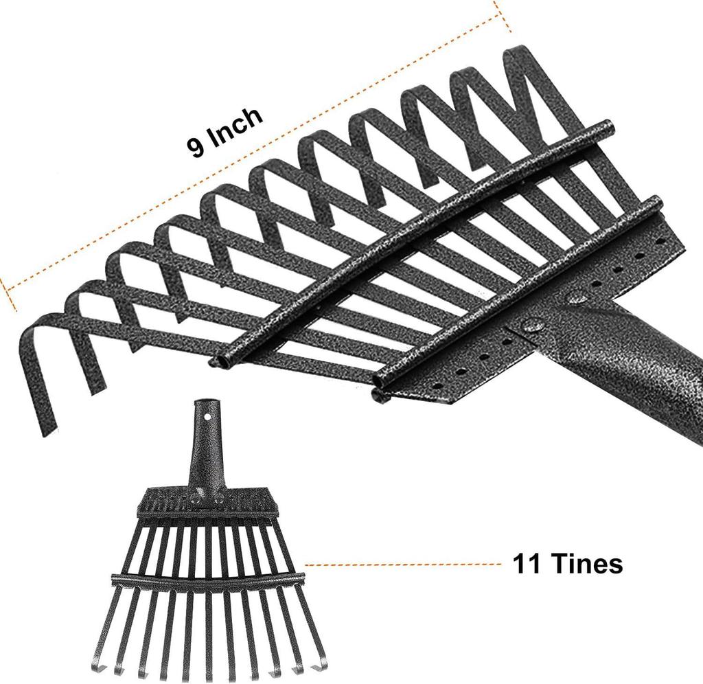 2025 New Leaf Rake for Garden and Lawn Cleaning