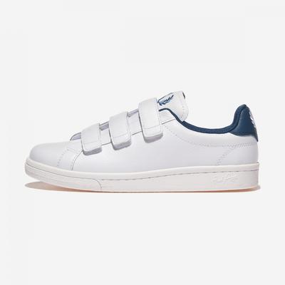 B721 Crochet et Boucle B7326 Blanc Bleu Nuit U63
