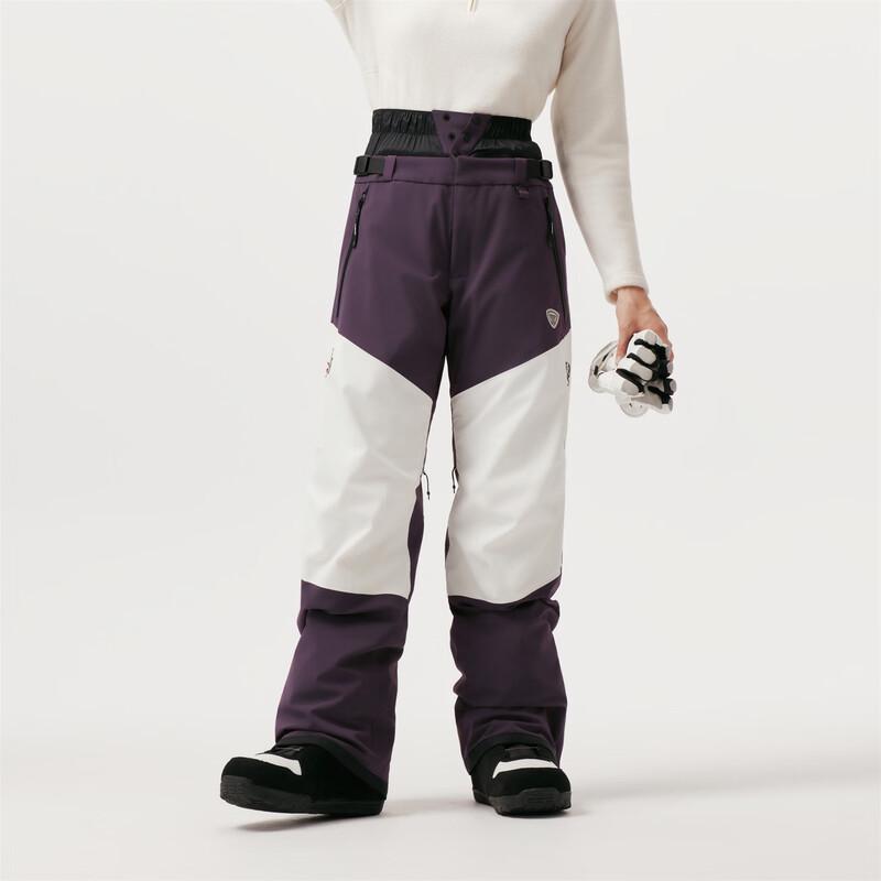 Tanboer Unisex Lightweight Loose-Fit Goose Down Snowboard Ski Pants 5550180A