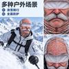 Winter Cycling Face Mask Breathable Outdoor Sports Ski Full Cover Funny 3D Design Men Women