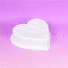Crack Heart Silicone Molds Nonstick Mousses Cake Molds Cake Decorating Tool for Truffles Cheesecakes Easily to Clean