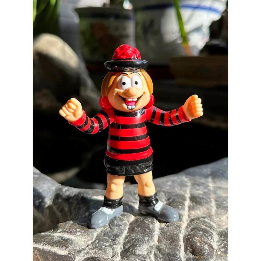 Gimbal Wheel Mini Clockwork Double Decker Bus Tractor Locomotive Track Car Beano Retro J.Perry Acrobatics Toys Figures