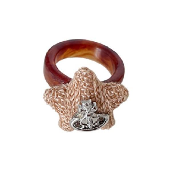 Women's Retro Star Acetate Planet Ring: Minimalist Design with High-End Luxury