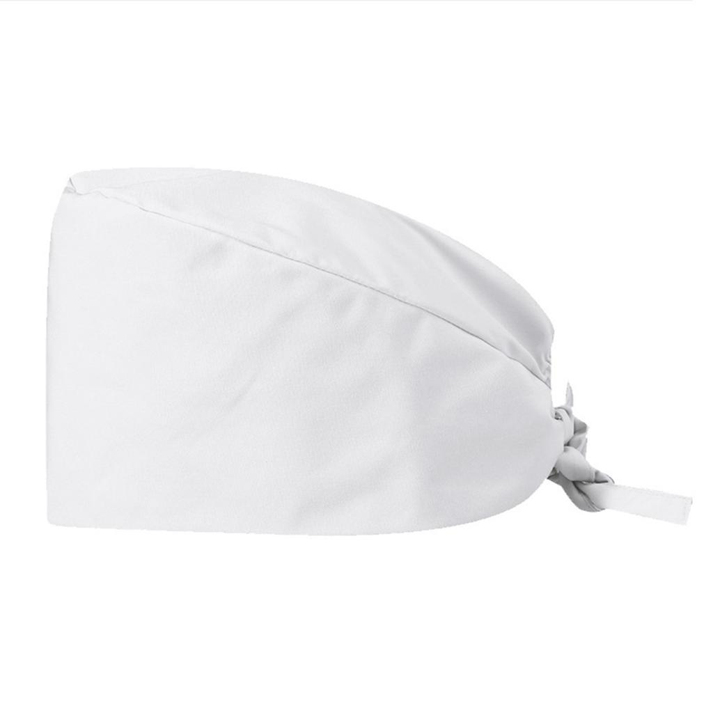 Adjustable Work Cap for Women and Men with Ponytail Holder Dustproof Head Cover for Salon Kitchen Cleaning Healthcare Use