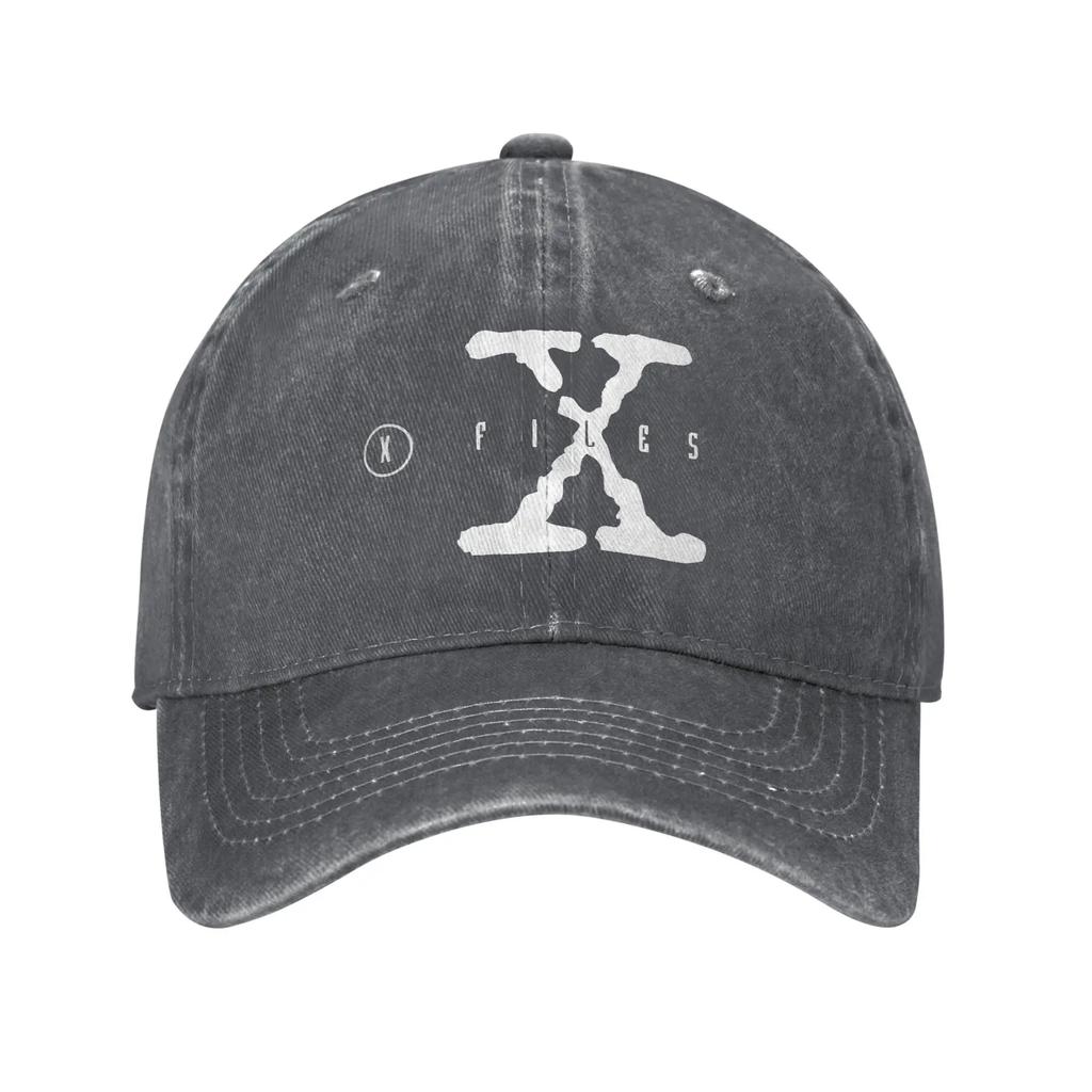 Washed Baseball Cap The X Files Movie Summer Hip Hop Hats For Unisex-Teens  Fitted Retro Outdoor Sports Sun Snapback Cap