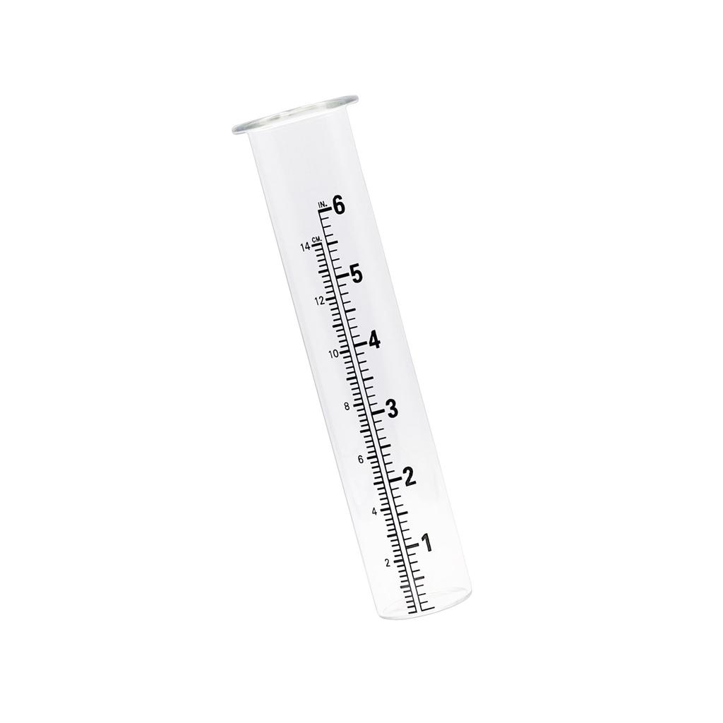 Outdoor Rain Gauge with Easy To Read Large Font Innovative Three Piece Structure Rain Gauge Simple Install for Garden