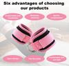 Gym Ankle Straps Double D-Ring Adjustable Neoprene Padded Cuffs Ankle Weight Leg Training Brace Support Sport Safety Abductors