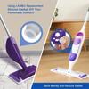 5 Adet Yeniden Kullanılabilir Şişe Doldurma Kabı Şişe Kapağı Swiffer Wet Jet Mop Temizleme Solüsyonu için Silikon Conta