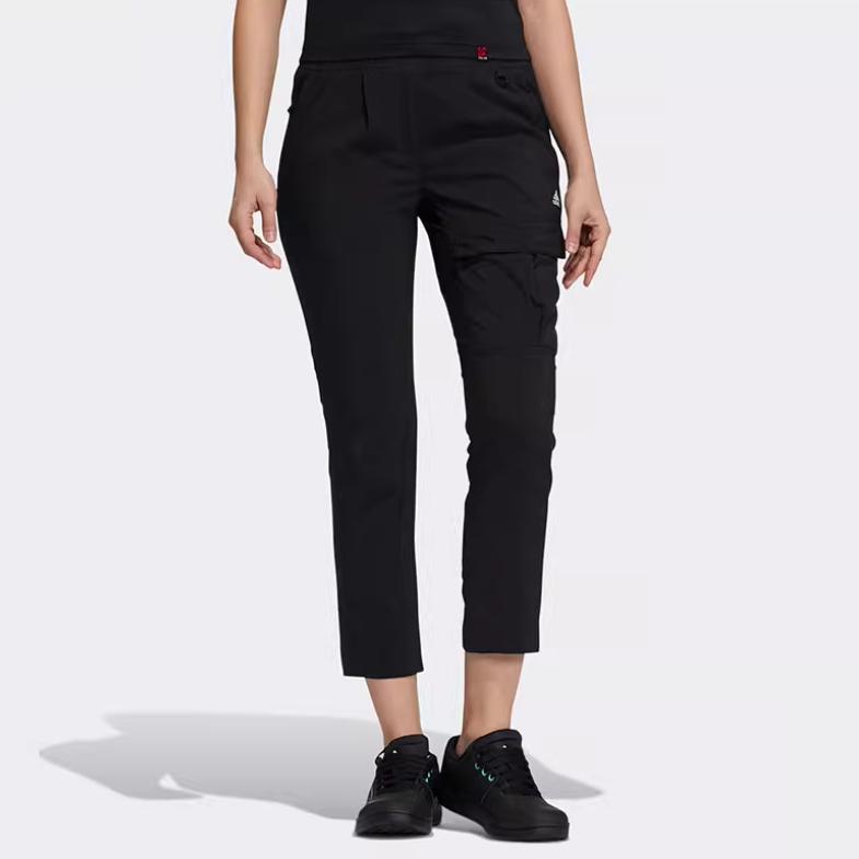 Adidas Womens Utl Pants Solid Color Comfortable Skin-Friendly Casual Pants Women Pants Black H13817