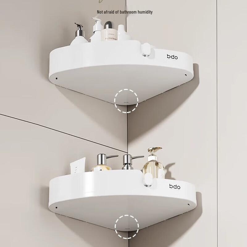 BDO Triangular Wall-Mounted Corner Shelf