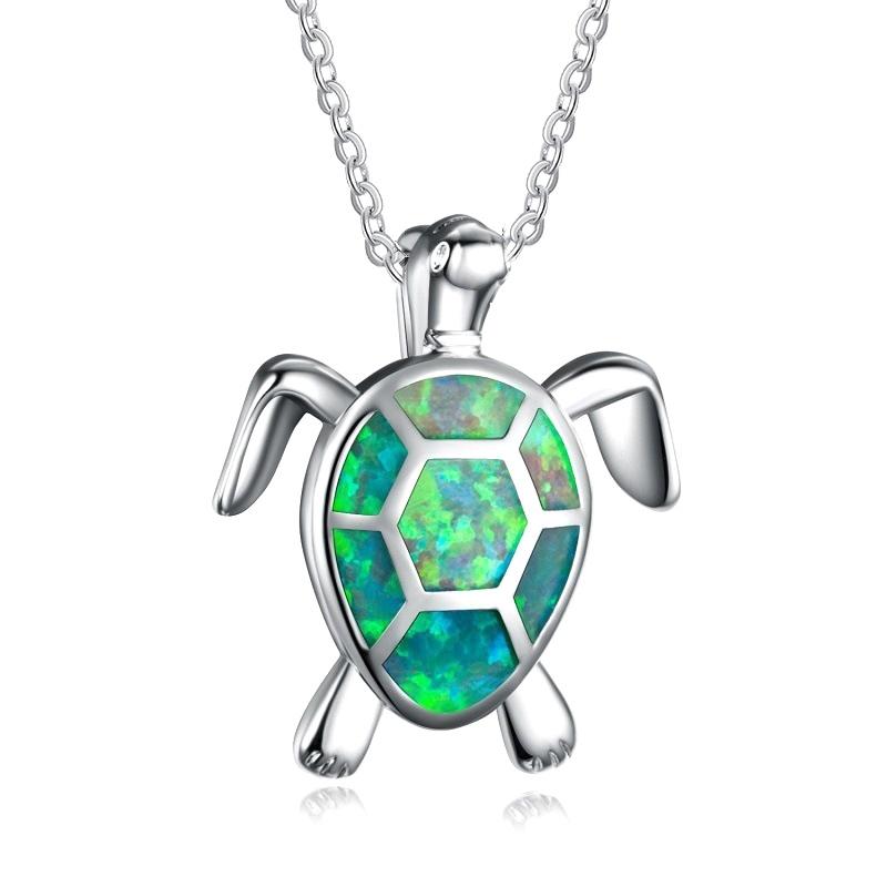 Colliers Pendentifs Tortue Simples Créatifs Pour Femmes Filles Polyvalents Exquis Mignons Accessoires de Bijoux Colliers Cadeaux