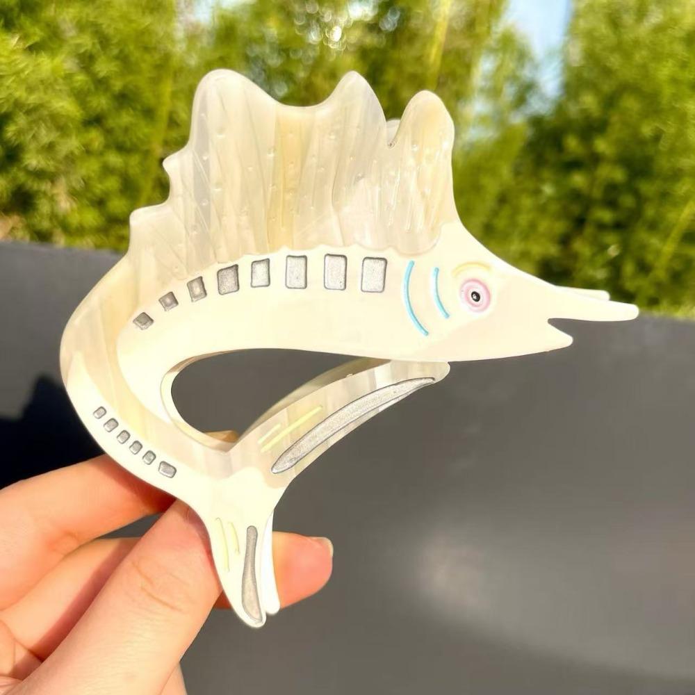 Fish Acetate Ocean Tunny Hair Clip Sweet Marine Organisms Shark Clip Hair Accessories