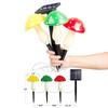 Outdoor Solar Garden Lights Cute Mushroom Shape Decorative Lamp LED Waterproof For Yard Backyard Lawn Path