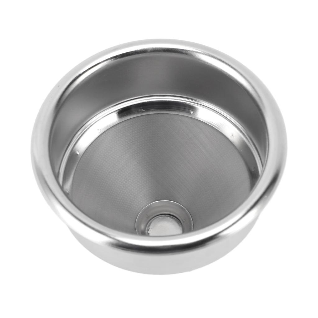58mm Portafilter Basket Stainless Steel Fine Mesh Tapered Coffee Filter Basket for Bottomless