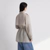 JESSIE Drawstring Waist Trench Coat