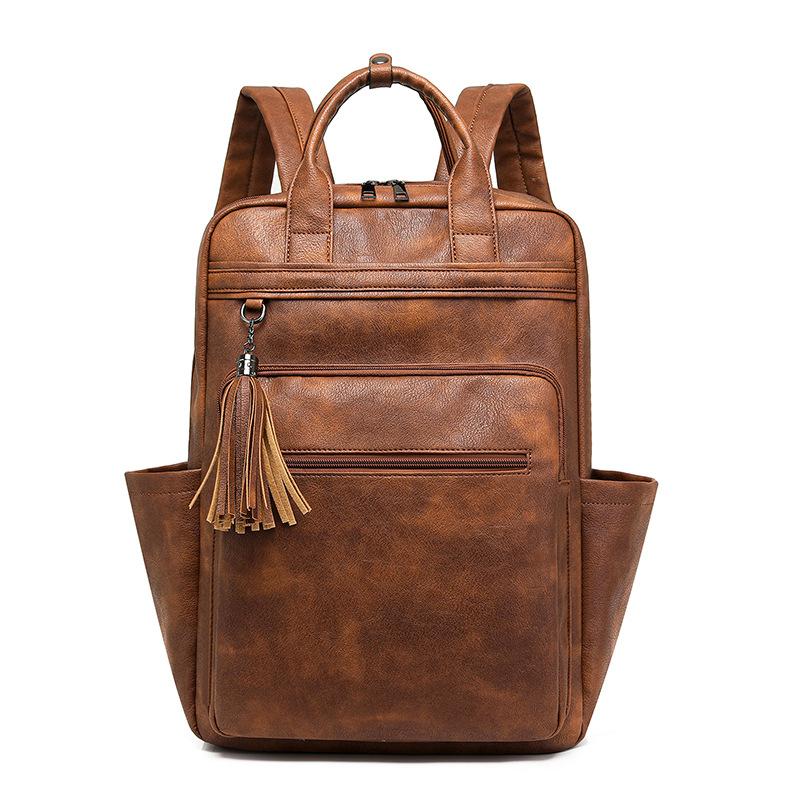 

Женские рюкзаки, Деловые сумки большой вместимости из ПУ, Рюкзаки для компьютера, Ретро-рюкзаки, Женские сумки