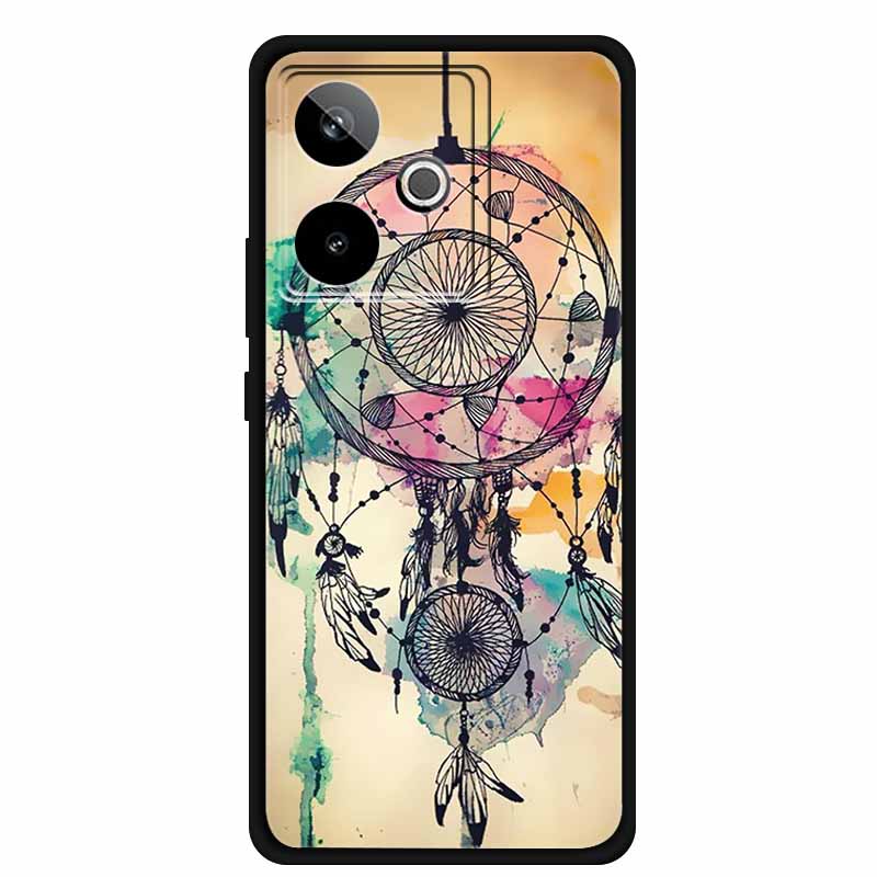 For Realme GT 7T GT7 Case Cool Animal Protective Silicone Back Cover Cases For Realme GT 7 Black Phone Funda Realme GT 7T Coque