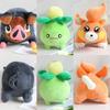 Pokémon And Scarlett Violet Neighborhood Lechonk Smoliv Pawmi Lovely Plush Doll