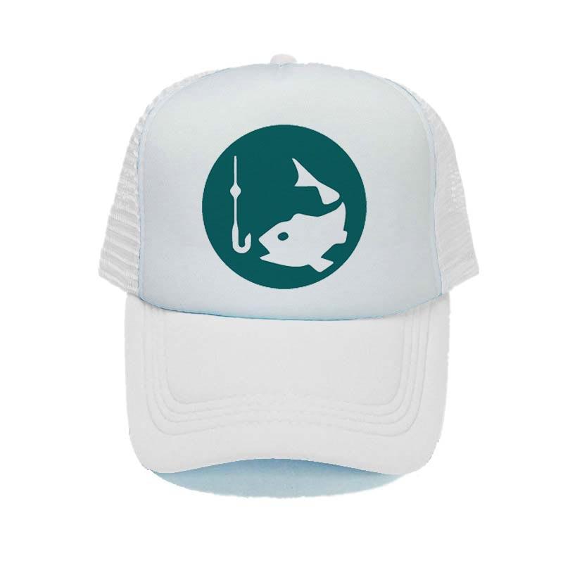 Animal Fish Farm Snapback Trucker Hat Cap Jalan Kuari Fisherman Bone Dad Hats Original Mike Trout Fish Mesh Hunting Hat YY339
