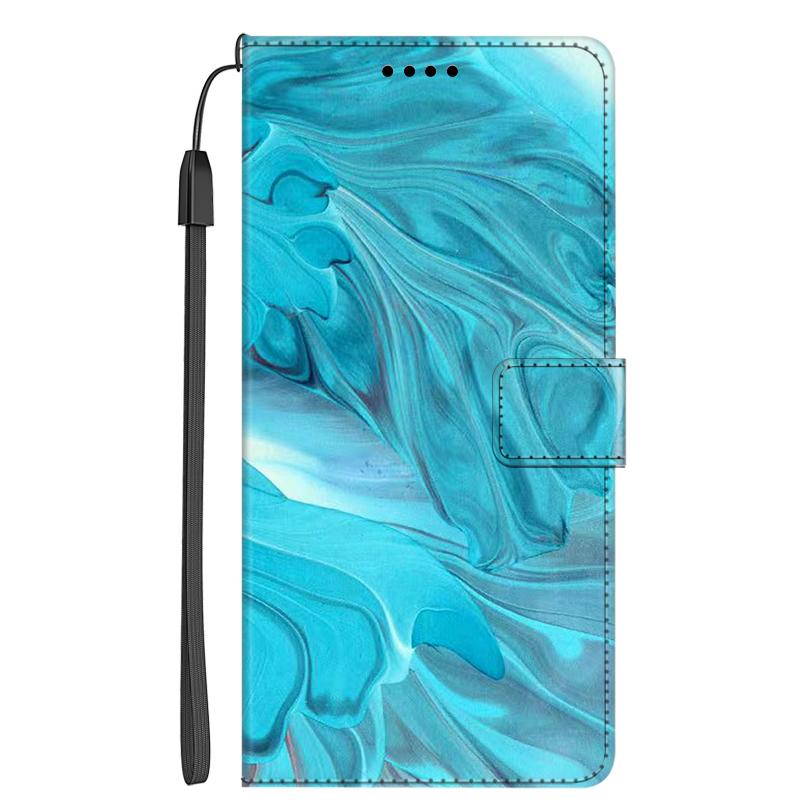 Leather Flip Case for Samsung A37 A57 Cover Wallet Book Stand Magnetic Cove Galaxy A 57 37 5G Capa Marble Partterns Funda Bumper