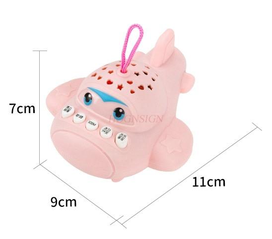 Baby'S Early Education Music Machine Starry Sky Projection Small Plane Story Machine 3 Baby'S Pacification 0-1 Year Old Toy