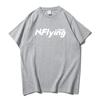 2025 Sommer Mode Band N Fliegendes Bedrucktes T-Shirt Herren Locker Baumwolle T-Shirt Rundhals Hip Hop Hip Hop Lässiges Oberteil