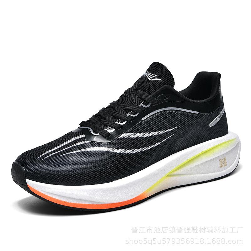 

Новые мужские кроссовки Feidian 5c с мягкой подошвой, дышащие, для бега, модные спортивные, дышащие, нескользящие, легкие, на толстой подошве, повседневные, мужские, трендовые 33 чёрный