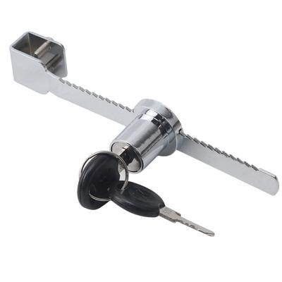 1PC Window Glass Lock, Glass Lock Series with Teeth, Mailbox Lock