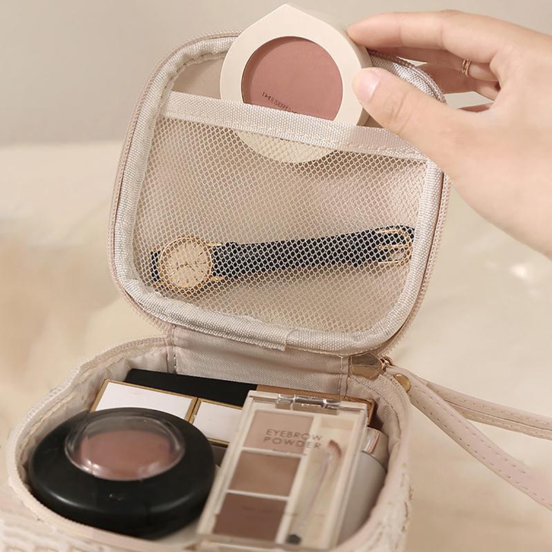 Przenośne Damskie Mini Kosmetyczki Dziewczęce na Makijaż Szminki Saszetka do Przechowywania Wielofunkcyjna Zewnętrzna Podróżna Saszetka do Przechowywania