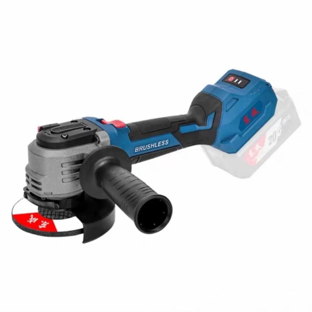 Dongcheng DCSM20100 20V Brushless Cordless Angle Grinder with Lithium Battery
