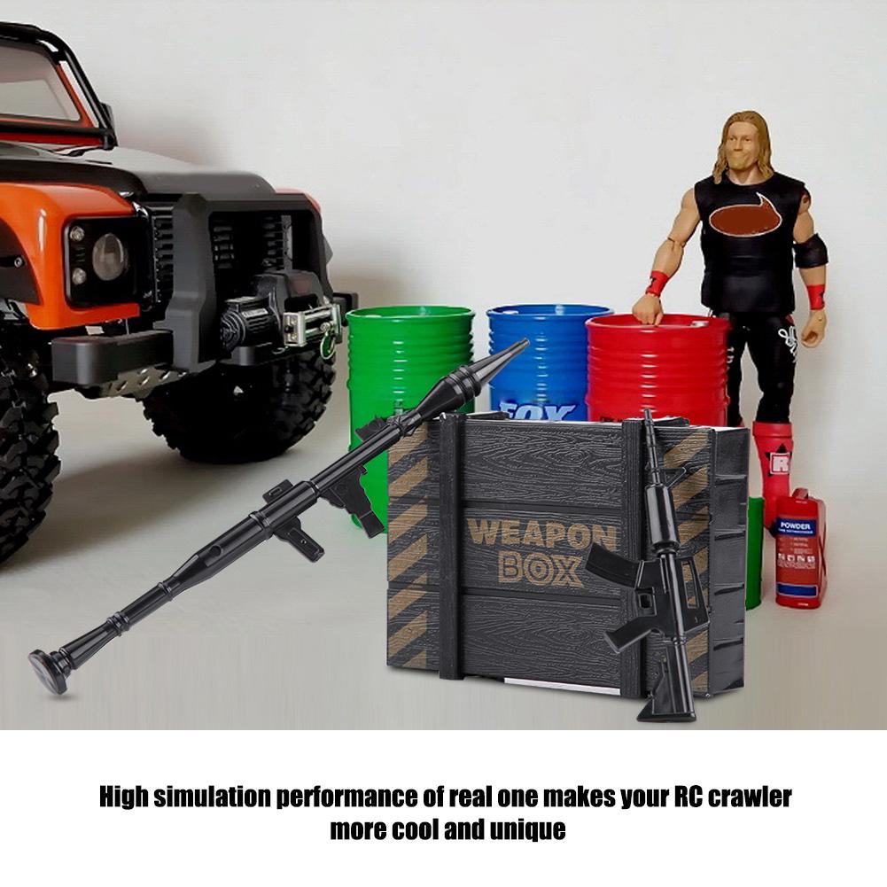 Crawler Decor Plastic Weapon Box Case RC Decoration Accessory for RC Car Crawlers