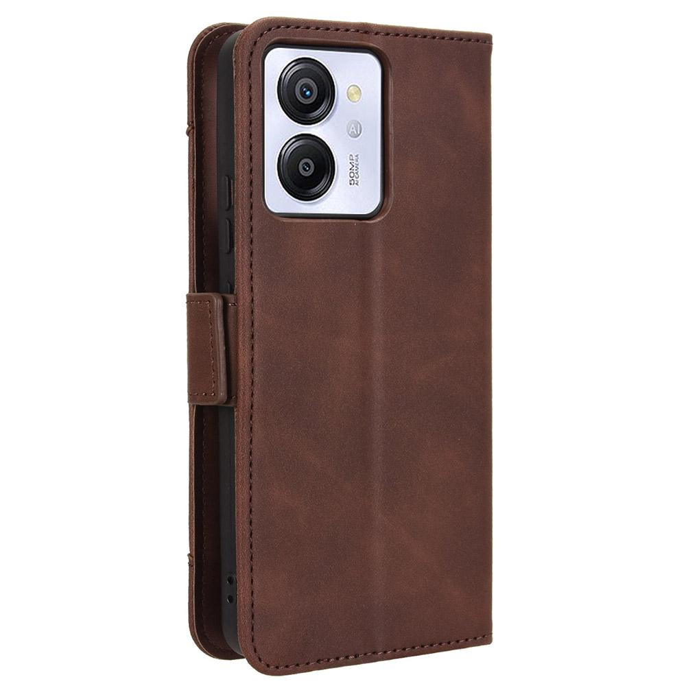 For Blackview Color 8/Oscal Modern 8 Case Leather Phone Cover Multiple Card Slots Folio Purse