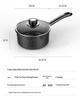 Maifan Stone Non-Stick Yukihira Soup Pot for Baby Food and Milk, Small Instant Noodle Pot.