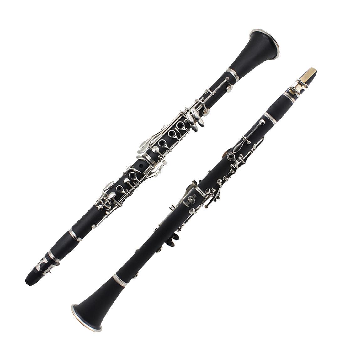 

Beginner Bb Clarinet for Student Band Exams - Ebonite Material, No Logo
